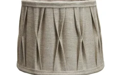 Sofia Lampskärm Ø20cm Plissé Stygn Natur