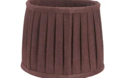 Sofia Lampskärm Ø35cm Plissé Vinröd