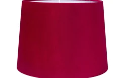 Sofia Lampskärm Ø25cm Sammet Klarröd