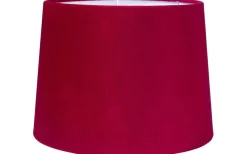 PR Home Sofia Lampskärm Ø20cm Sammet Klarröd* Enfärgade Runda Lampskärmar