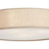 Plafonder<Belid Soft Plafond Ø44cm Natur Linne