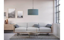 Stora Taklampor Ø50-69 Cm<Belid Soft Taklampa Ø57 Blå Ull