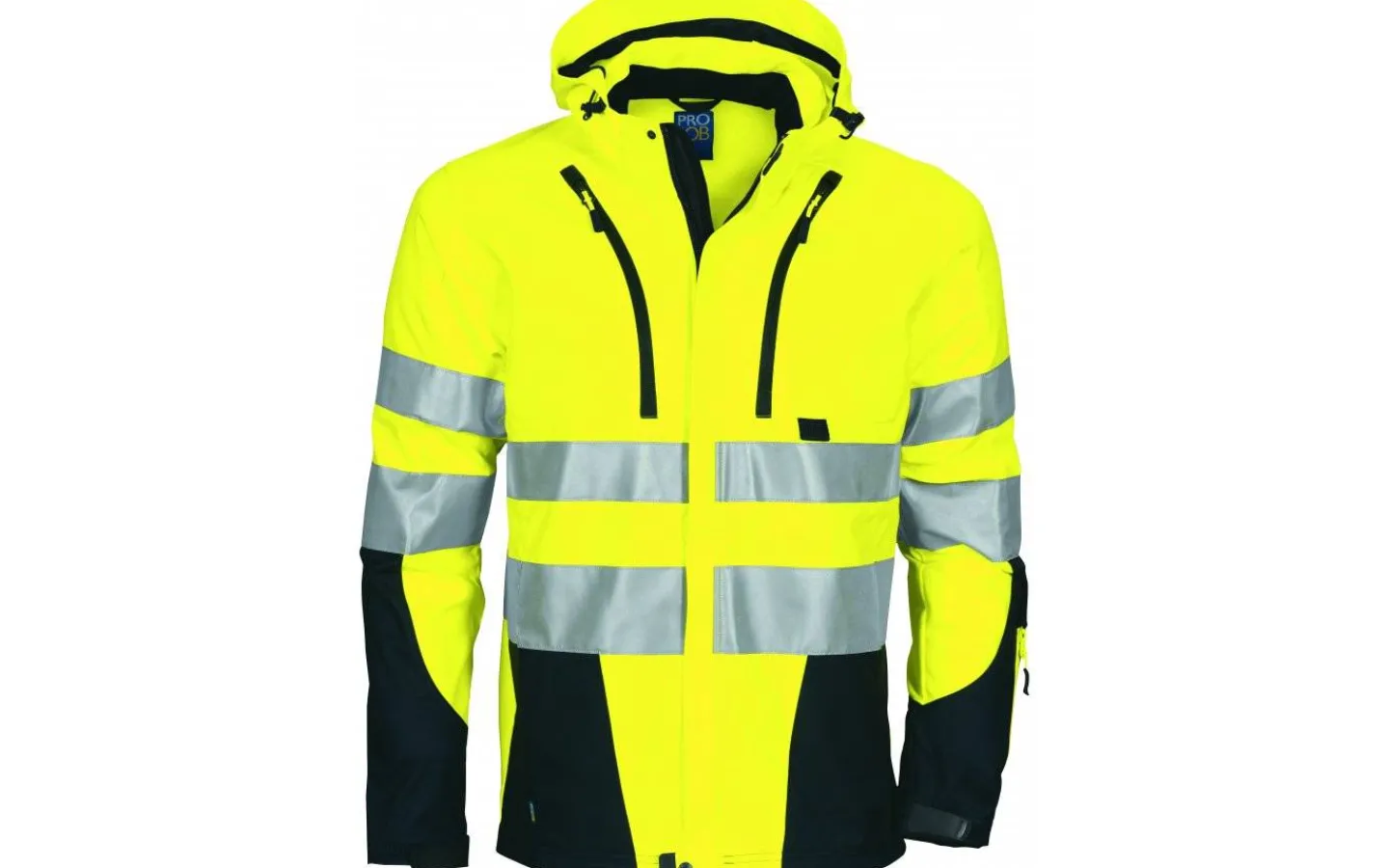 Verktyg Och Arbetskläder<Malmbergs Softshelljacka, Varsel, Klass 3, Gul/svart, S