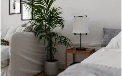 By Rydens Softy Bordslampa 50cm Matt Svart/Vit* Bordslampor