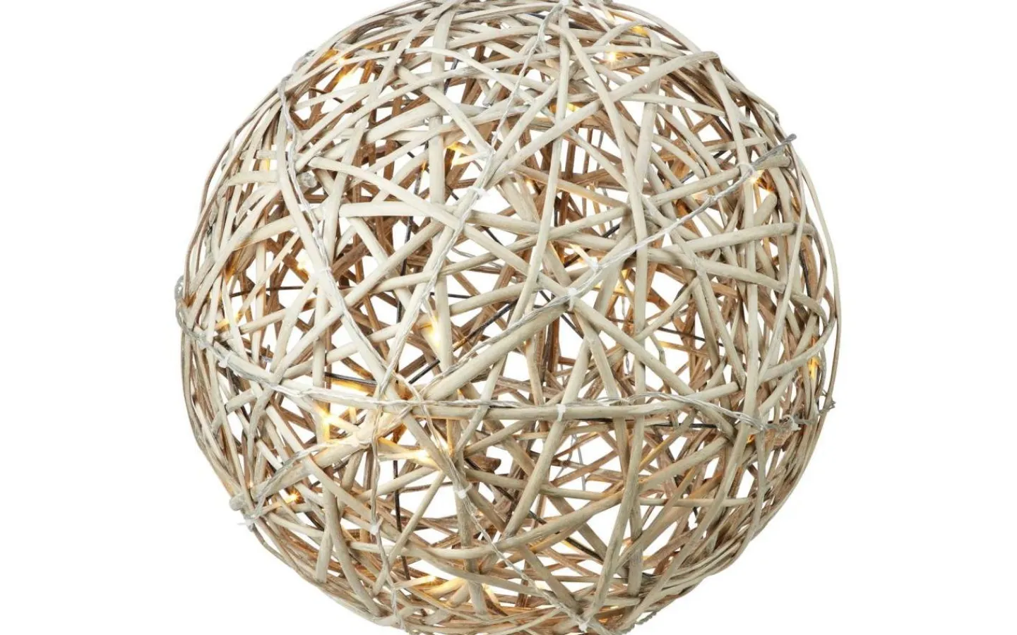 Markslojd Sofus Ljusboll 40cm Bambu IP44* Julpynt Utomhus