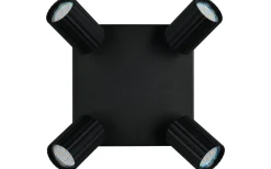 Trio Lighting Soka Spotlight 4-delad GU10 mattsvart* Takspot Med Minst 4 Lampor