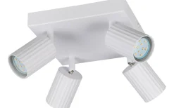 Takspot Med Minst 4 Lampor<Trio Lighting Soka Spotlight 4-delad GU10 matt vit