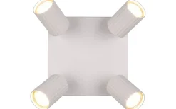 Soka Spotlight 4-delad GU10 varmgrå