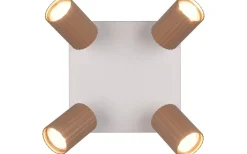 Takspot Med Minst 4 Lampor<Trio Lighting Soka Spotlight 4-delat GU10 kaffe/varmgrå