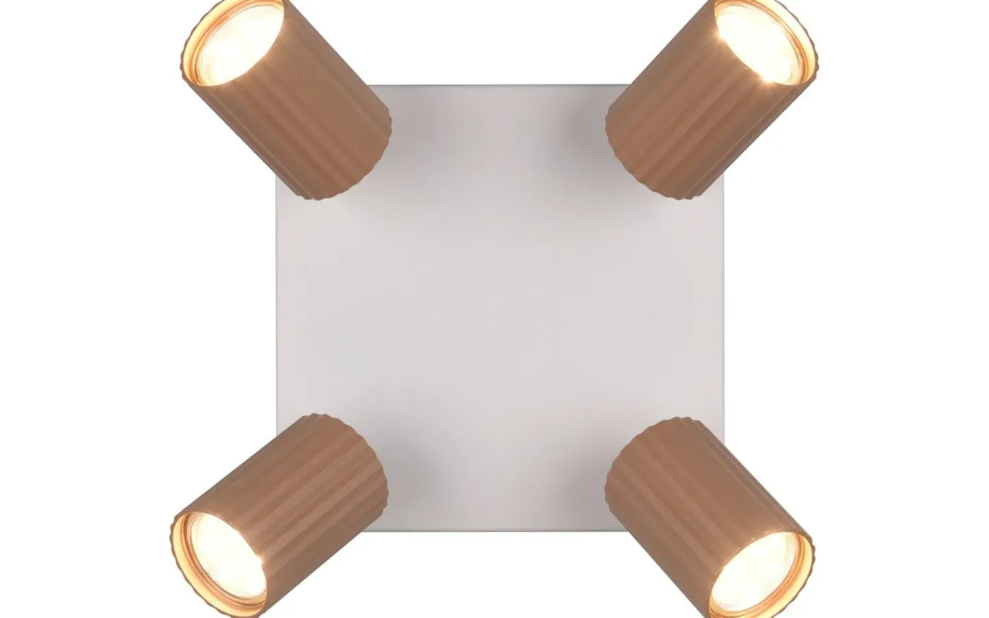 Takspot Med Minst 4 Lampor<Trio Lighting Soka Spotlight 4-delat GU10 kaffe/varmgrå