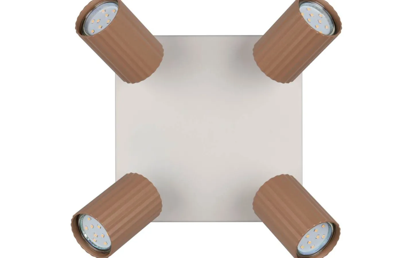 Takspot Med Minst 4 Lampor<Trio Lighting Soka Spotlight 4-delat GU10 kaffe/varmgrå