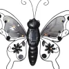 Solcellslampor Dekoration|Visa Alla Solcellslampor<Star Trading Solcellsdekoration Butterfly 34cm Svart