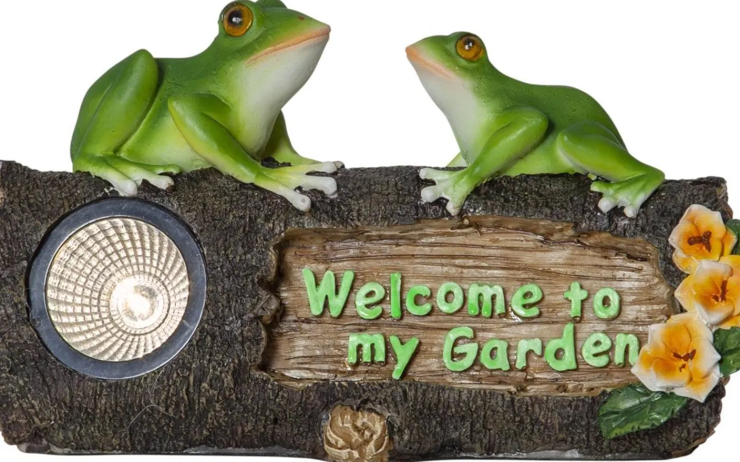 Solcellslampor Dekoration|Visa Alla Solcellslampor<Star Trading Solcellsdekoration Frogy 14cm Varmvit