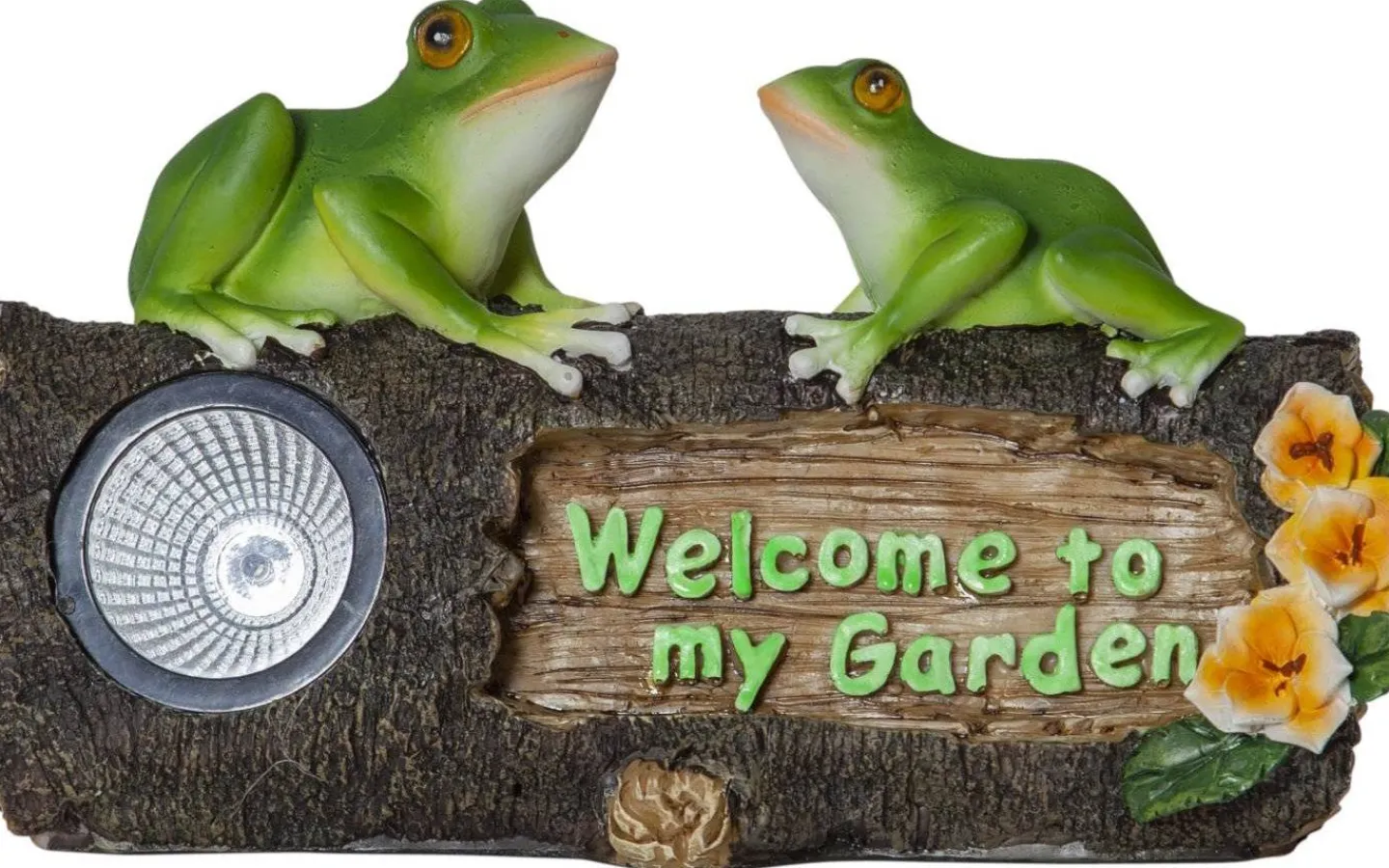 Solcellslampor Dekoration|Visa Alla Solcellslampor<Star Trading Solcellsdekoration Frogy 14cm Varmvit