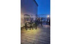 Solcellslampor Dekoration|Visa Alla Solcellslampor<Star Trading Solcellsdekoration Sunlight 48cm Svart