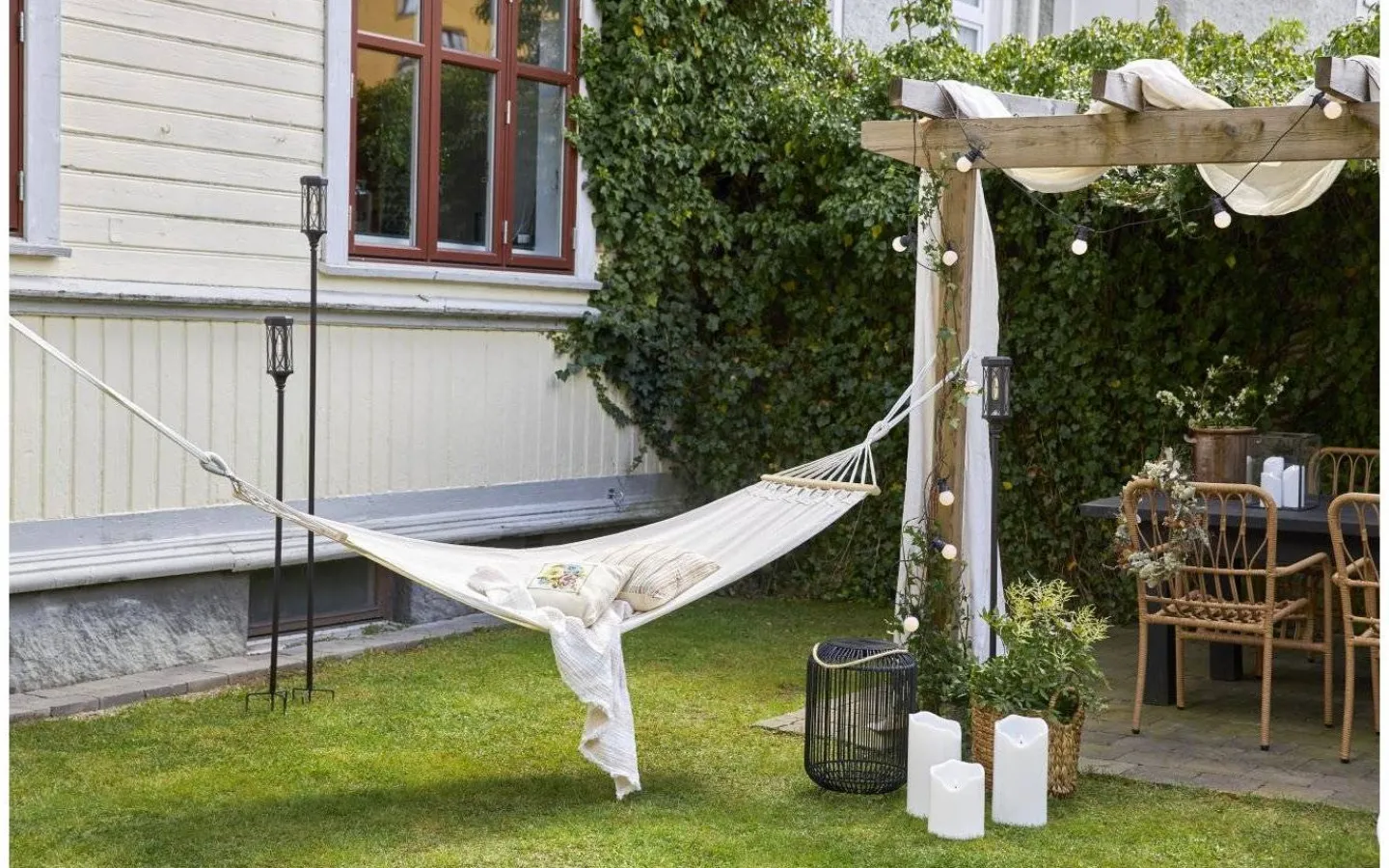 Solcellslampor Dekoration|Visa Alla Solcellslampor<Star Trading Solcellsdekoration Sunlight 48cm Svart