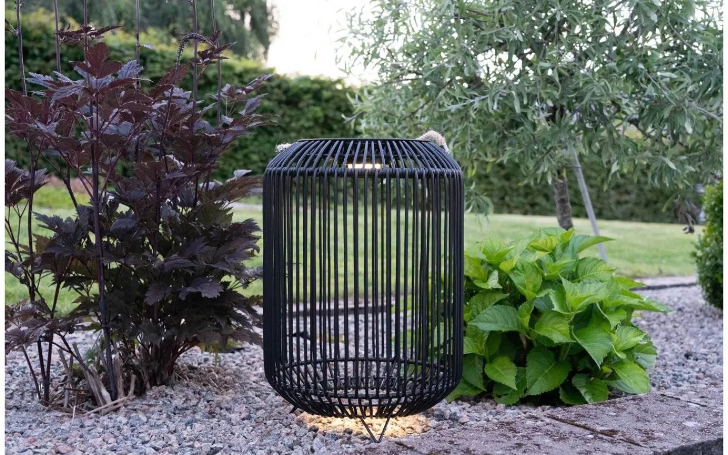 Solcellslampor Dekoration|Visa Alla Solcellslampor<Star Trading Solcellsdekoration Sunlight 48cm Svart