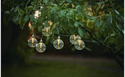 Star Trading Solcells-ljusslinga Chania Varmvit 8L 2,5m* Visa Alla Solcellslampor