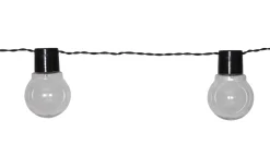 Solcells-ljusslinga Partaj Solar Varmvit 10L 1,9m