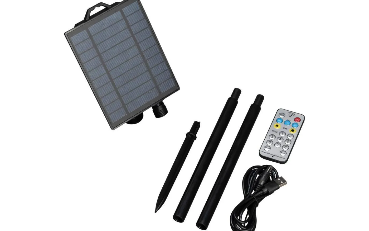 Solcellspanel till Konstmides 24V och 31V System Sensor/Timer/Dimmer/Multifunktion IP44