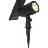 Solcells-spotlight Powerspot 50lm Varmvit Svart