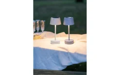 Uppladdningsbara Lampor Utomhus|Uppladdningsbara Lampor Utomhus<Star Trading Solei Uppladdningsbar Bordslampa Blå 27cm IP44