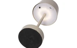 Solei Uppladdningsbar Bordslampa Beige 27cm IP44