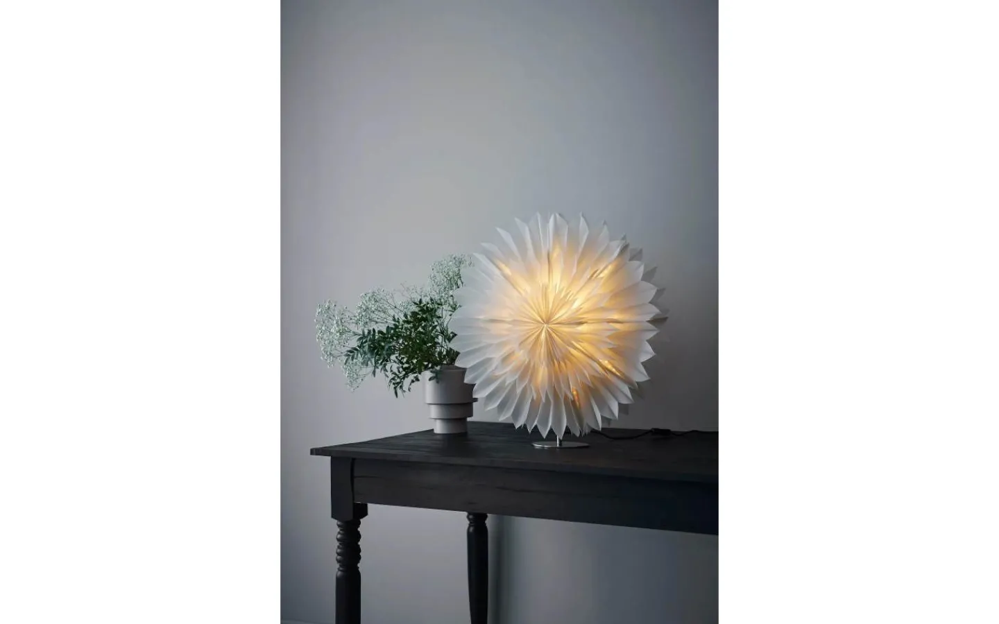 Exklusiva Pappersstjärnor|Visa Alla Julstjärnor<Markslojd Solina Bordsstjärna 60cm Grå