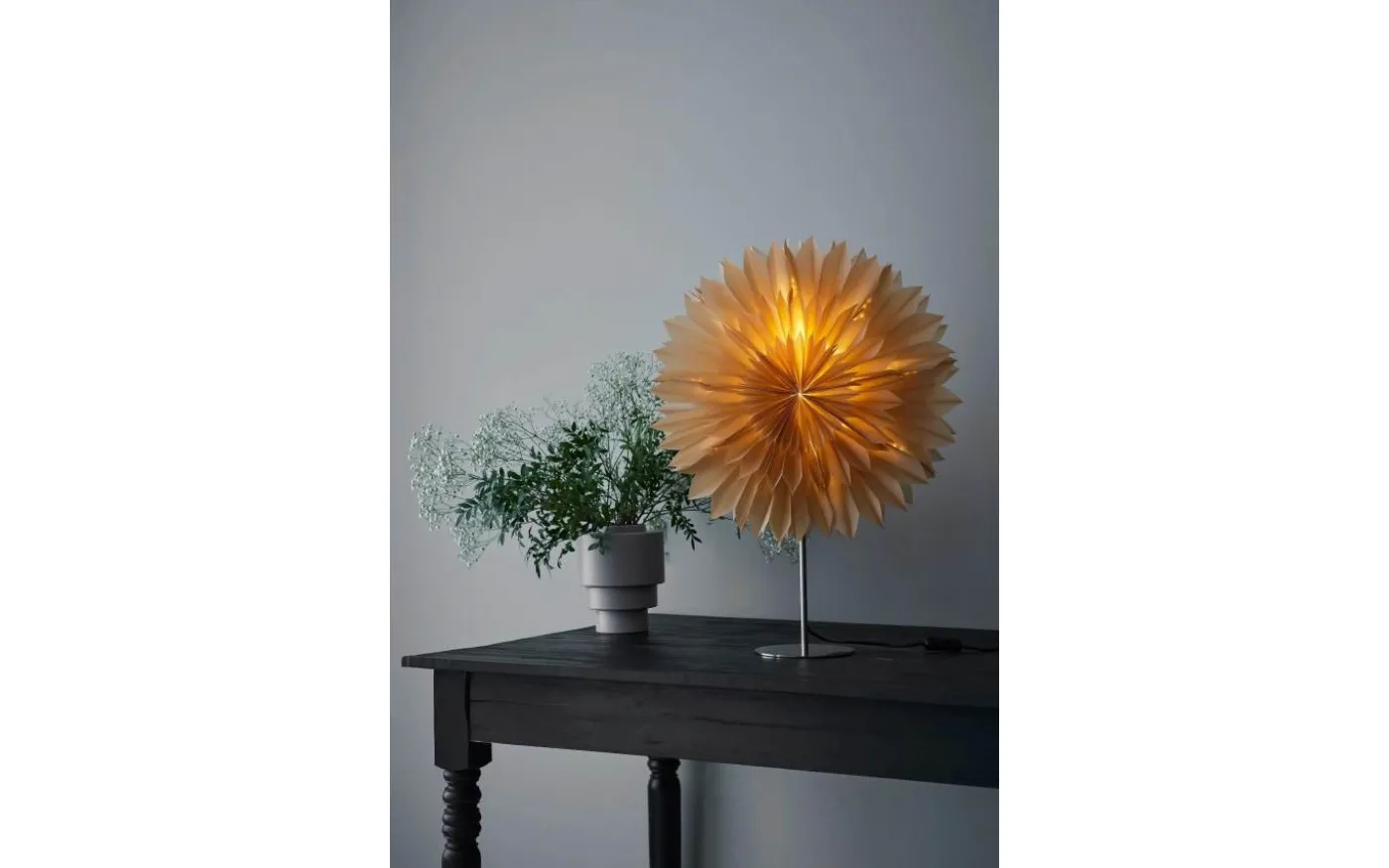 Solina Bordsstjärna 35cm Nougat