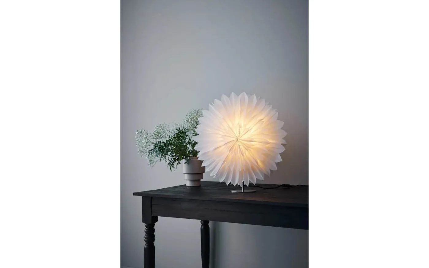 Solina Bordsstjärna 60cm Vit