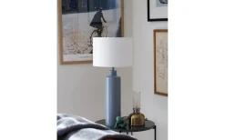 PR Home Solo Bordslampa 65cm Blank Denim/Vit* Bordslampor