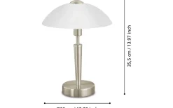 Solo Bordslampa 35cm DIM Nickel