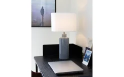 Lampfötter<PR Home Solo Lampfot 32cm Blank Denim