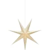 Julstjärnor Med Sladd|Visa Alla Julstjärnor<Markslojd Solvalla Julstjärna Guld 75cm