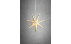 Julstjärnor Med Sladd|Visa Alla Julstjärnor<Markslojd Solvalla Julstjärna Guld 75cm