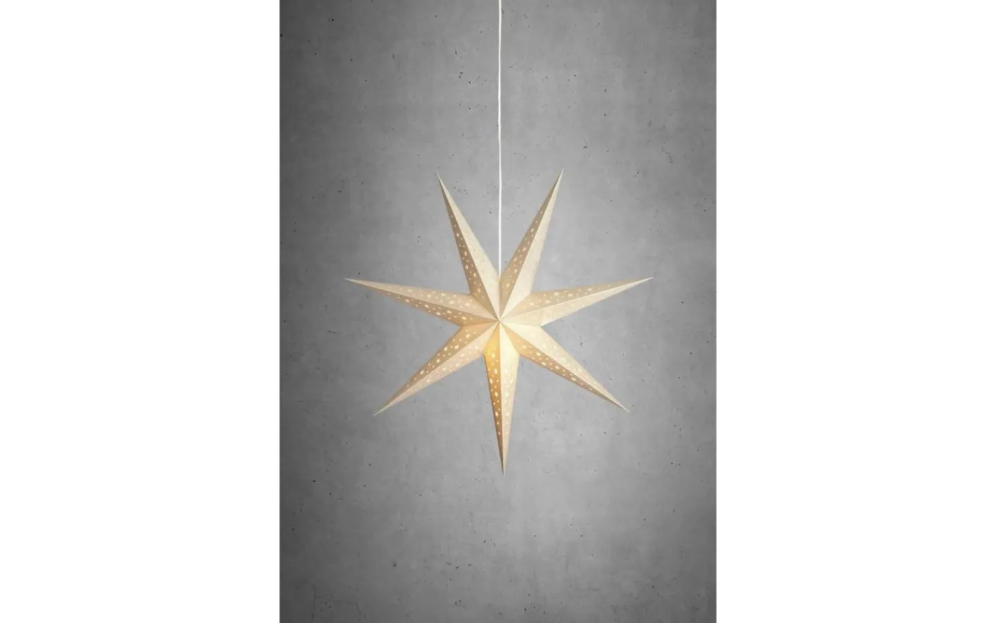 Julstjärnor Med Sladd|Visa Alla Julstjärnor<Markslojd Solvalla Julstjärna Guld 75cm