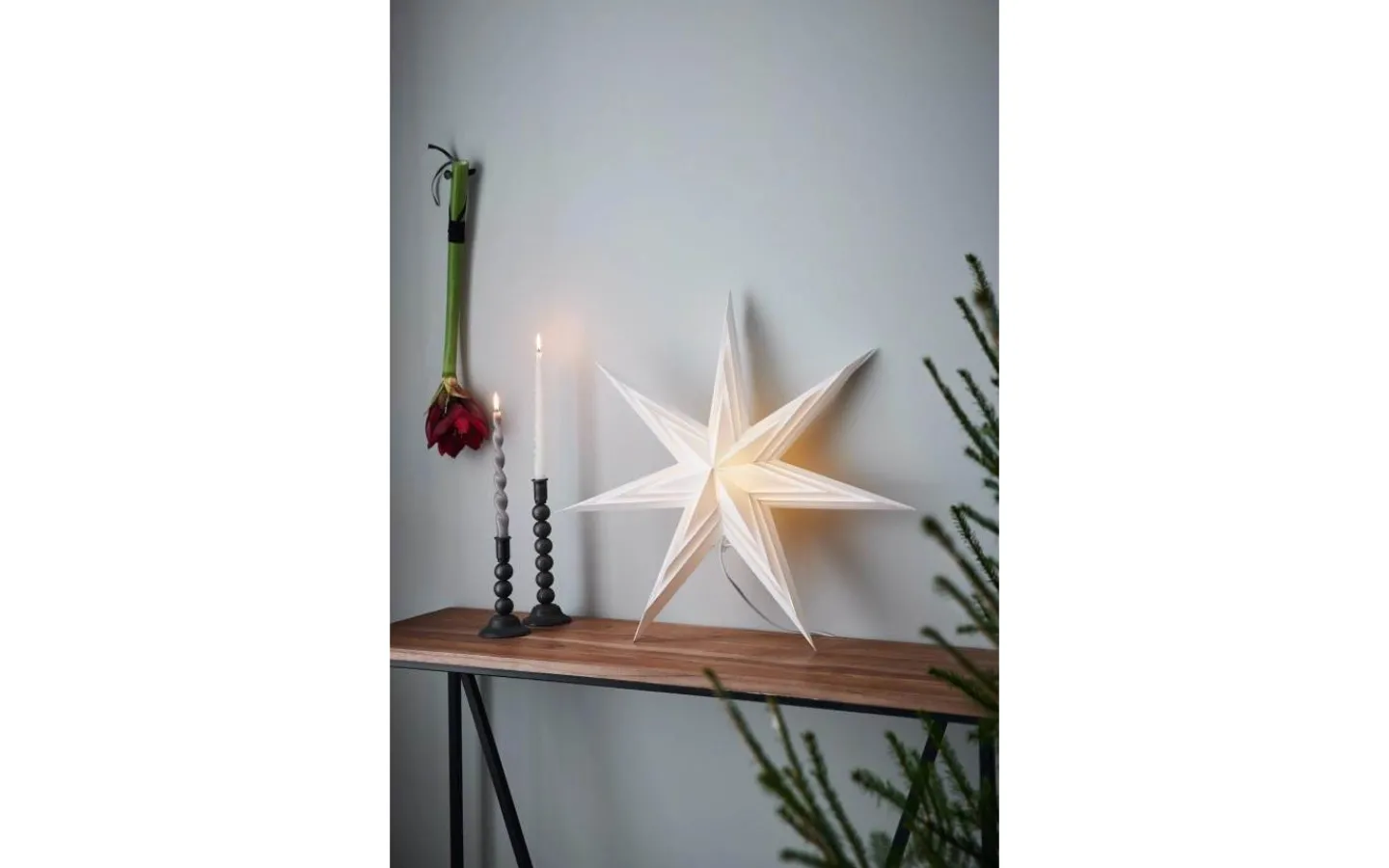 Visa Alla Julstjärnor|Julstjärnor Med Sladd<Markslojd Sombra Stjärna 70cm Vit