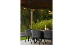 Partyslingor Utomhus 230V|Partyslingor Utomhus 230V<Konstsmide Sommarbris Partyslinga 4,5m 10L Brun/Amber utbytbar LED IP44