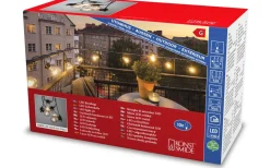 Partyslingor Utomhus 230V|Partyslingor Utomhus 230V<Konstsmide Sommarhimmel Partyslinga 4,5m 10L Amber LED IP44