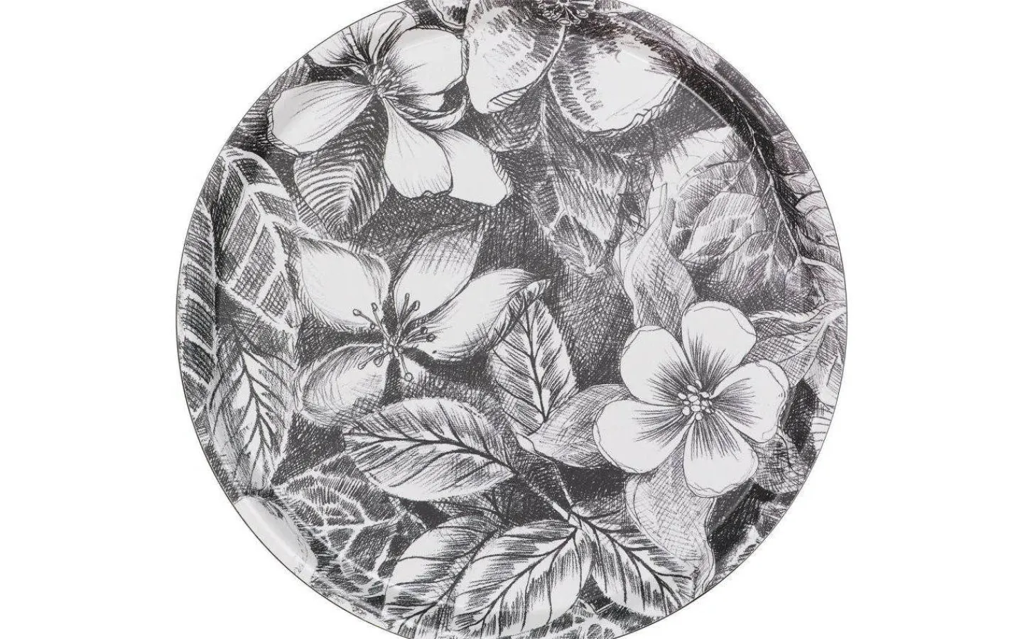 Brickor<Svanefors Sonia Bricka Svart D 38cm