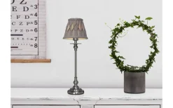 Cottex Sophie Lampfot 39cm Borstad Krom* Lampfötter