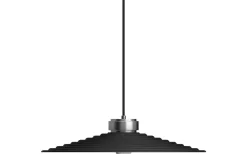 Herstal Sound Taklampa 60cm Mattsvart* Stora Taklampor Ø50-69 Cm