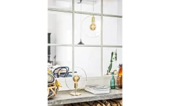 Cottex Spartan Ringo Bordslampa 35cm Guld* Vardagsrum|Bordslampor