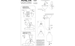 Fönsterlampor<Aneta Speceri Fönsterlampa 11cm Krom/Klar