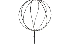 Utomhusdekorationer<Star Trading Sphere Batteridriven Utomhusdekoration 64cm Svart