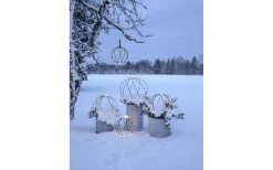 Sphere Batteridriven Utomhusdekoration 54cm Svart