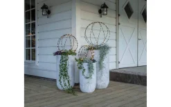 Sphere Batteridriven Utomhusdekoration 54cm Svart