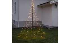 Julpynt Utomhus<Star Trading Spiky Gran Utomhusdekoration 2,35m Svart IP44