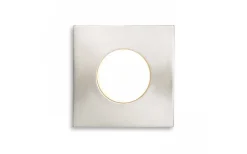 Spotlights Med Utbytbar Ljuskälla<Rendl Splash SQ Infälld Spotlight Matt nickel GU10 IP65