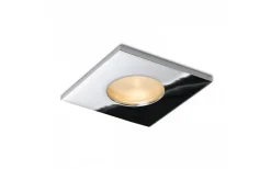 Rendl Splash SQ Infälld Spotlight Krom GU10 IP65* Spotlights Med Utbytbar Ljuskälla